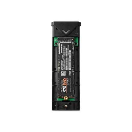 AXAGON External SuperSpeed+ USB-C metal box for M.2 NVMe SSD disks having sizes of up 42 to 80 mm , EEM2-UG2