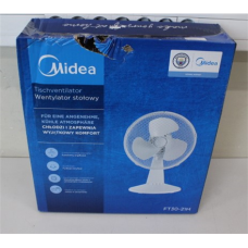 SALE OUT. Midea FT30-21M Table Fan, Diameter 30 cm, White , Midea FT30-21M , Table Fan , DAMAGED PACKAGING , White , Diameter 30 cm , Number of speeds 3 , Oscillation