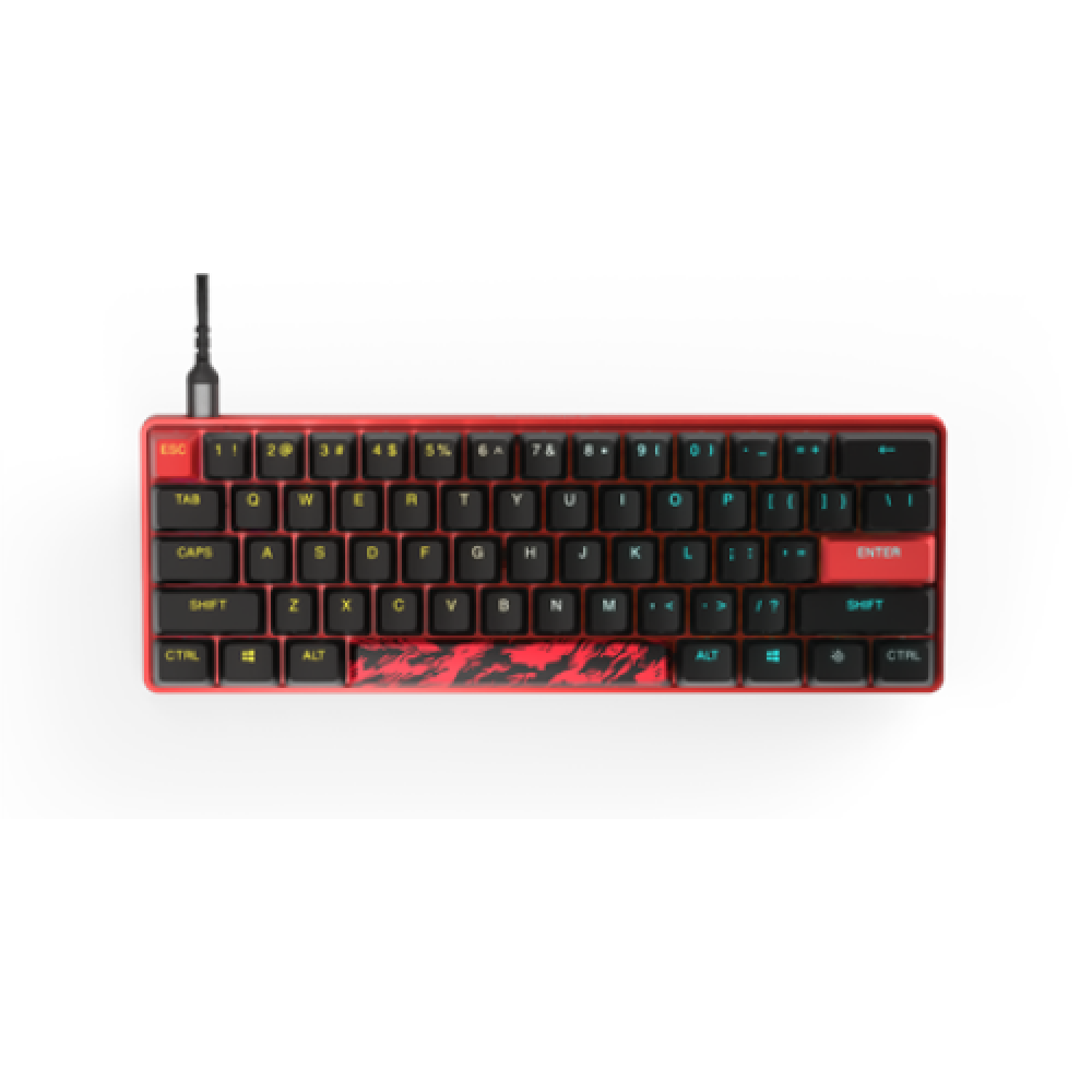 SteelSeries Apex 9 Mini , Gaming Keyboard , Wired , US , Faze Clan Edition , Optical