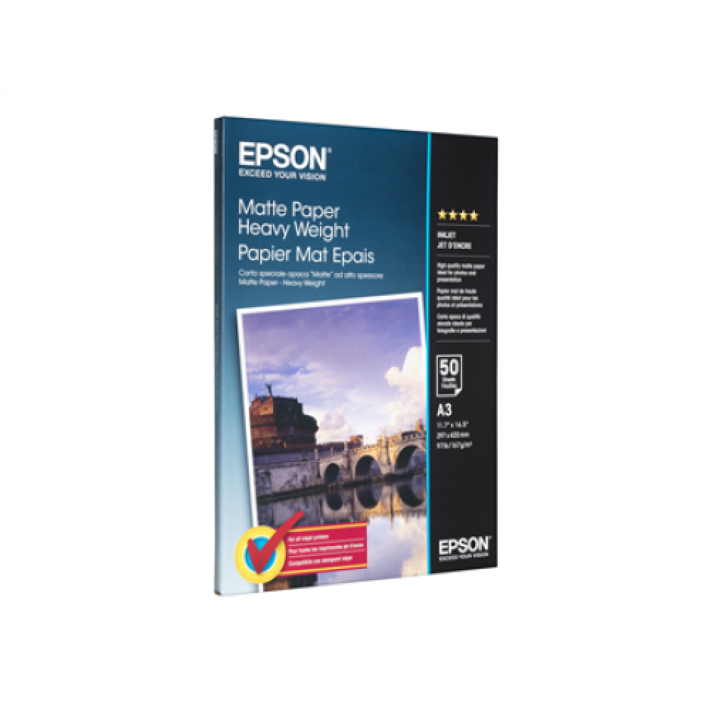 Paper DIN, 50 sheets , Matte , 167 g/m² , A3