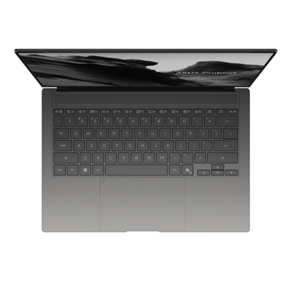 Asus Zenbook S14 UX5406AA-SU272X , Antrim Gray , 14 , OLED , Touchscreen , 3K , 2880 x 1800 pixels , 120 Hz , Glossy , Intel Core Ultra 9 , 386H , 32 GB , LPDDR5X , Solid-state drive capacity 1000 GB , Intel Graphics , Windows 11 Pro , 802.11be , Bluetoot