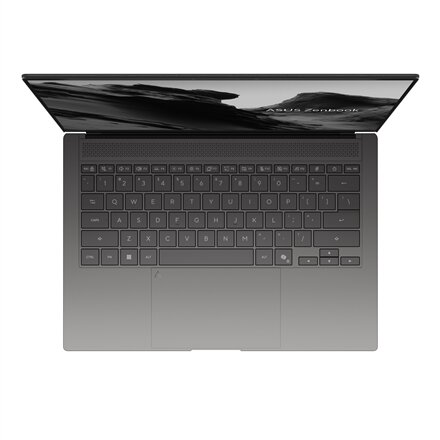 Asus Zenbook S14 UX5406AA-SU272X , Antrim Gray , 14 , OLED , Touchscreen , 3K , 2880 x 1800 pixels , 120 Hz , Glossy , Intel Core Ultra 9 , 386H , 32 GB , LPDDR5X , Solid-state drive capacity 1000 GB , Intel Graphics , Windows 11 Pro , 802.11be , Bluetoot