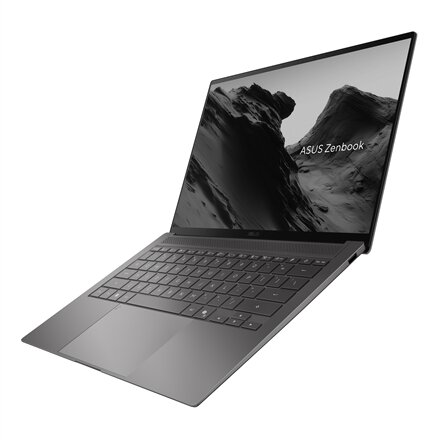 Asus Zenbook S14 UX5406AA-SU272X , Antrim Gray , 14 , OLED , Touchscreen , 3K , 2880 x 1800 pixels , 120 Hz , Glossy , Intel Core Ultra 9 , 386H , 32 GB , LPDDR5X , Solid-state drive capacity 1000 GB , Intel Graphics , Windows 11 Pro , 802.11be , Bluetoot