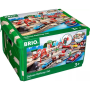 KO , BRIO World Train Set Deluxe Railway Set , 2xLR44
