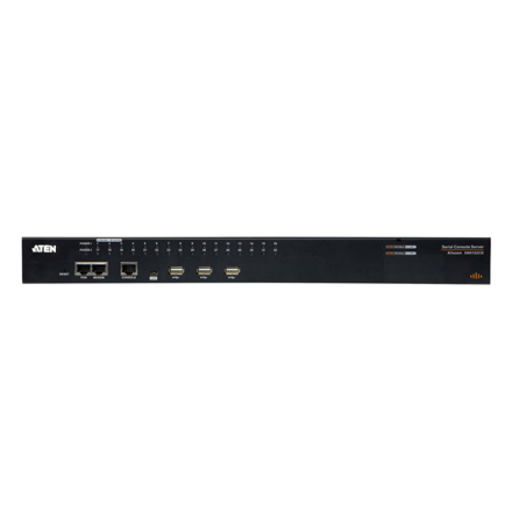 Aten 32-Port Serial Console Server with Dual Power/LAN , SN0132CO