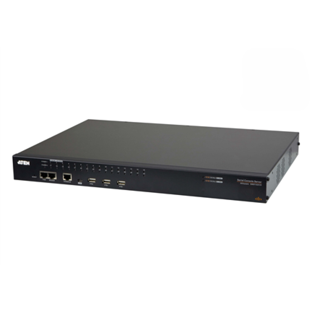 Aten 32-Port Serial Console Server with Dual Power/LAN , SN0132CO