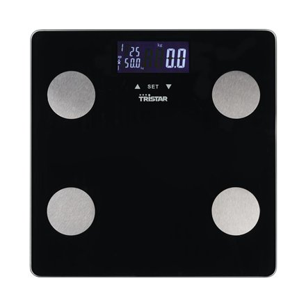 Tristar Personal Scale , WG-2442 , Maximum weight (capacity) 150 kg , Accuracy 100 g , Body Mass Index (BMI) measuring , Black