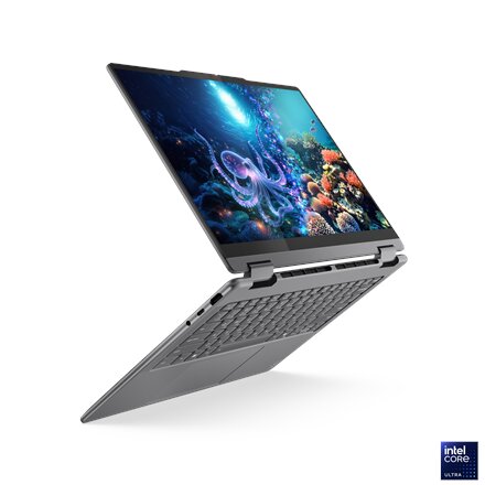 Lenovo Yoga 7 2-in-1 14ILL10 , Luna Grey , 14 , OLED , Touchscreen , WUXGA , 1920 x 1200 pixels , Glossy , Intel Core Ultra 5 , 226V , 16 GB , Soldered LPDDR5x , Solid-state drive capacity 512 GB , Intel Arc Graphics , Windows 11 Home , 802.11be , Bluetoo