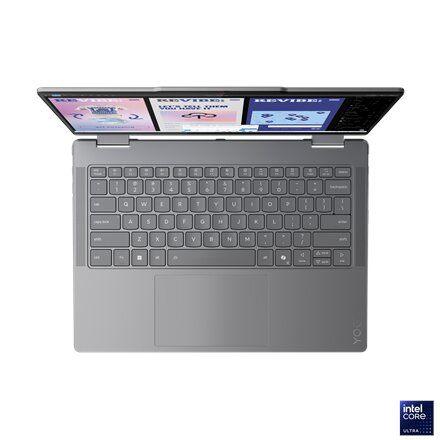 Lenovo Yoga 7 2-in-1 14ILL10 , Luna Grey , 14 , OLED , Touchscreen , WUXGA , 1920 x 1200 pixels , Glossy , Intel Core Ultra 5 , 226V , 16 GB , Soldered LPDDR5x , Solid-state drive capacity 512 GB , Intel Arc Graphics , Windows 11 Home , 802.11be , Bluetoo