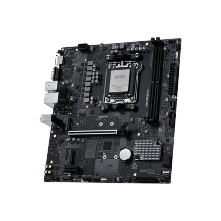 MSI PRO B840M-B , Processor family AMD , Processor socket AM5 , DDR5 , Supported hard disk drive interfaces SATA, M.2 , Number of SATA connectors 4