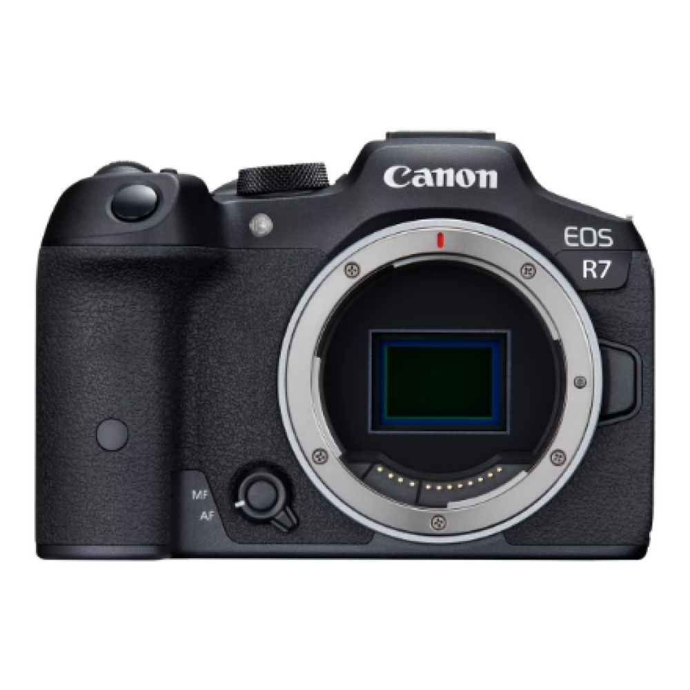 Canon , D.CAM EOS R7 BODY EU26 , Megapixel 32.5 MP , Image stabilizer , ISO sensitivity (max) 51200 , Wi-Fi , Video recording , Auto Focus , Optical , Black