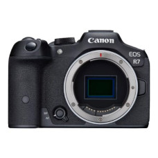 Canon , D.CAM EOS R7 BODY EU26 , Megapixel 32.5 MP , Image stabilizer , ISO sensitivity (max) 51200 , Wi-Fi , Video recording , Auto Focus , Optical , Black