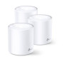 AX3000 Whole Home Mesh Wi-Fi 6 System , Deco X60(3-pack) , 802.11ax , 575+2400 Mbit/s , Ethernet LAN (RJ-45) ports 2 , Mesh Support Yes , MU-MiMO Yes , Antenna type Internal