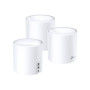 AX3000 Whole Home Mesh Wi-Fi 6 System , Deco X60(3-pack) , 802.11ax , 575+2400 Mbit/s , Ethernet LAN (RJ-45) ports 2 , Mesh Support Yes , MU-MiMO Yes , Antenna type Internal