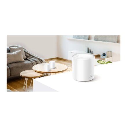 AX3000 Whole Home Mesh Wi-Fi 6 System , Deco X60(3-pack) , 802.11ax , 575+2400 Mbit/s , Ethernet LAN (RJ-45) ports 2 , Mesh Support Yes , MU-MiMO Yes , Antenna type Internal