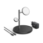 Anker MagGo Wireless Charging Station (15W, 3-in-1 Stand) with cable and charger bundle , B25M3312