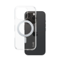 CARE Feature Case , Back cover , Apple , iPhone 16 PRO , Recycled plastic , Silver , Kickstand & MagSafe