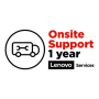 Lenovo , 1Y Post warranty Onsite for P620 series TS , 1 year(s) , Onsite