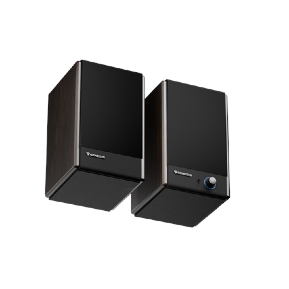 Genesis 2.0 Speakers , Arsen 402BT , 60 W , Bluetooth , Wireless connection , Brown