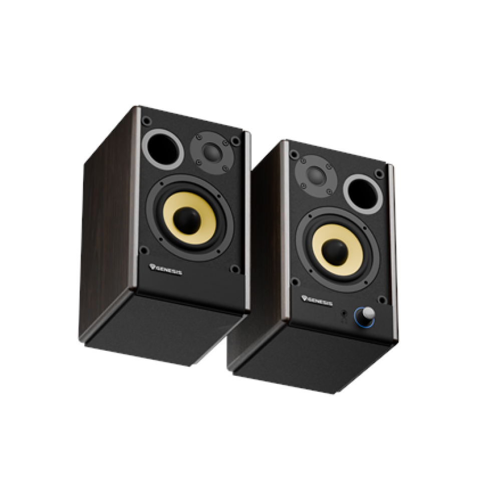 Genesis 2.0 Speakers , Arsen 402BT , 60 W , Bluetooth , Wireless connection , Brown