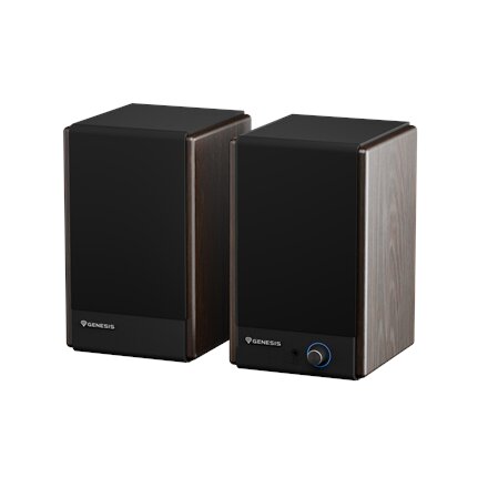 Genesis 2.0 Speakers , Arsen 402BT , 60 W , Bluetooth , Wireless connection , Brown