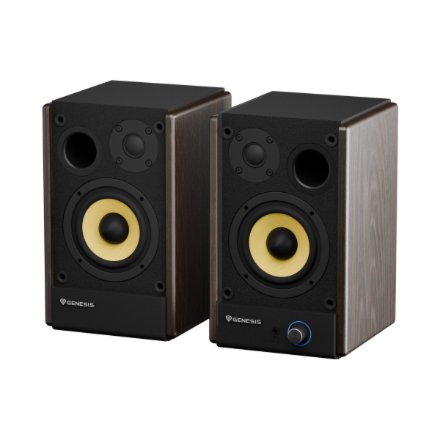 Genesis 2.0 Speakers , Arsen 402BT , 60 W , Bluetooth , Wireless connection , Brown