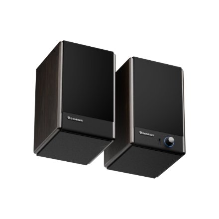 Genesis 2.0 Speakers , Arsen 402BT , 60 W , Bluetooth , Wireless connection , Brown