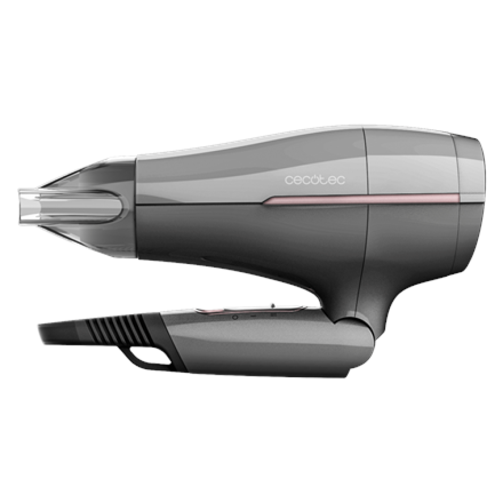 Cecotec Hair dryer , IoniCare Power&Go Heaven , 2000 W , Number of temperature settings 2 , Ionic function , Diffuser nozzle , Grey