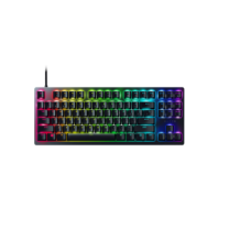 Razer , Huntsman V2 TKL Optical Gaming Keyboard , Gaming keyboard , RGB LED light , RU , Wired , Black , Clicky Purple Switch