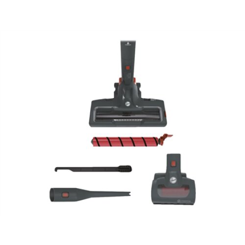 Hoover , Vacuum Cleaner , HF522SFP 011 , Cordless operating , Handstick , 290 W , 22 V , Operating time (max) 45 min , Red/Black