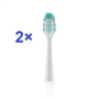 ETA , Toothbrush replacement for ETA0709 , Heads , For adults , Number of brush heads included 2 , Number of teeth brushing modes Does not apply , White