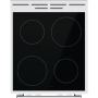 GEC5A21WG-B Gorenje Cooker , GEC5A21WG-B , Hob type Electric , Oven type Electric , White , Width 50 cm , Grilling , Depth 59.4 cm , 68 L