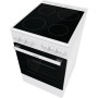 Gorenje Cooker , GEC5A21WG-B , Hob type Electric , Oven type Electric , White , Width 50 cm , Grilling , Depth 59.4 cm , 68 L