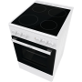 GEC5A21WG-B Gorenje Cooker , GEC5A21WG-B , Hob type Electric , Oven type Electric , White , Width 50 cm , Grilling , Depth 59.4 cm , 68 L