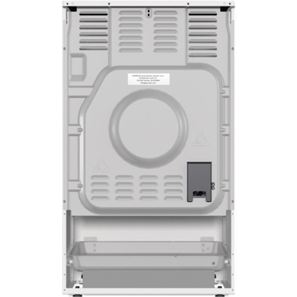 GEC5A21WG-B Gorenje Cooker , GEC5A21WG-B , Hob type Electric , Oven type Electric , White , Width 50 cm , Grilling , Depth 59.4 cm , 68 L