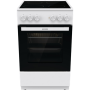 GEC5A21WG-B Gorenje Cooker , GEC5A21WG-B , Hob type Electric , Oven type Electric , White , Width 50 cm , Grilling , Depth 59.4 cm , 68 L