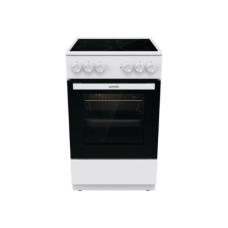 Gorenje Cooker , GEC5A21WG-B , Hob type Electric , Oven type Electric , White , Width 50 cm , Grilling , Depth 59.4 cm , 68 L Gorenje Cooker , GEC5A21WG-B , Hob type Electric , Oven type Electric , White , Width 50 cm , Grilling , Depth 59.4 cm , 68 L