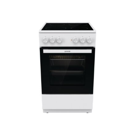 Gorenje Cooker , GEC5A21WG-B , Hob type Electric , Oven type Electric , White , Width 50 cm , Grilling , Depth 59.4 cm , 68 L