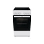 Gorenje Cooker , GEC5A21WG-B , Hob type Electric , Oven type Electric , White , Width 50 cm , Grilling , Depth 59.4 cm , 68 L