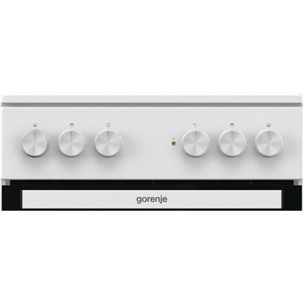 Gorenje Cooker , GEC5A21WG-B , Hob type Electric , Oven type Electric , White , Width 50 cm , Grilling , Depth 59.4 cm , 68 L