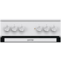 GEC5A21WG-B Gorenje Cooker , GEC5A21WG-B , Hob type Electric , Oven type Electric , White , Width 50 cm , Grilling , Depth 59.4 cm , 68 L