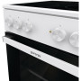 Gorenje Cooker , GEC5A21WG-B , Hob type Electric , Oven type Electric , White , Width 50 cm , Grilling , Depth 59.4 cm , 68 L