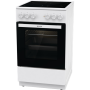 GEC5A21WG-B Gorenje Cooker , GEC5A21WG-B , Hob type Electric , Oven type Electric , White , Width 50 cm , Grilling , Depth 59.4 cm , 68 L