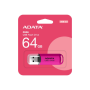 ADATA , USB Flash Drive , C906 , 64 GB , USB Type-A , Pink