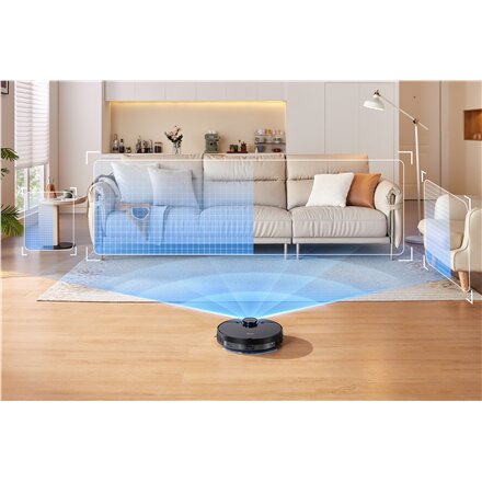 Midea Robot Vacuum Cleaner , M7 Evo , Dry , Lithium ion , 5200 mAh , Dust capacity 0.43 L , 8000 Pa , Black