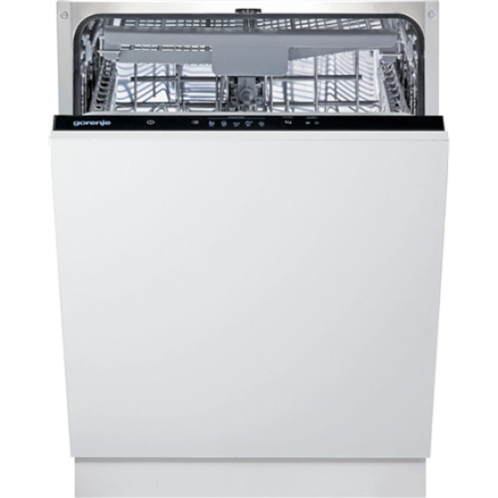 Dishwasher , GV620E10 , Built-in , Width 60 cm , Number of place settings 14 , Number of programs 5 , Energy efficiency class E , AquaStop function