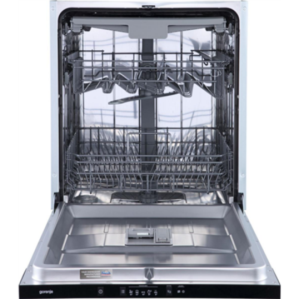 Dishwasher , GV620E10 , Built-in , Width 60 cm , Number of place settings 14 , Number of programs 5 , Energy efficiency class E , AquaStop function