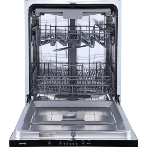 Dishwasher , GV620E10 , Built-in , Width 60 cm , Number of place settings 14 , Number of programs 5 , Energy efficiency class E , AquaStop function