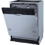 Dishwasher , GV620E10 , Built-in , Width 60 cm , Number of place settings 14 , Number of programs 5 , Energy efficiency class E , AquaStop function