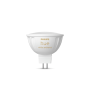 Philips Hue WA 12V MR16 , GU5.3 , 5.1 W , Warm to cool white light